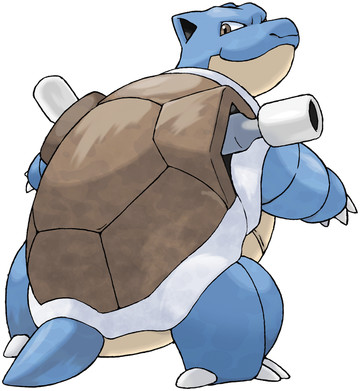 Blastoise artwork by Ken Sugimori