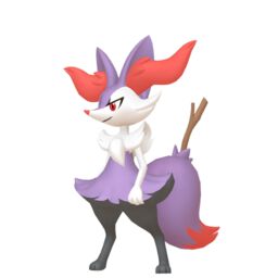 Braixen shiny sprite