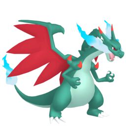 Mega Charizard X shiny sprite