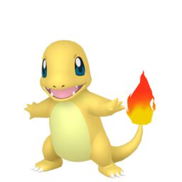 Charmander shiny sprite