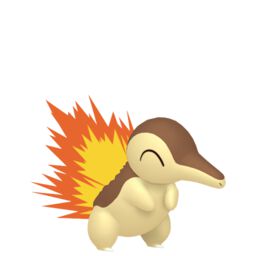 Cyndaquil shiny sprite