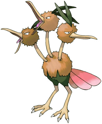 Dodrio artwork by Ken Sugimori