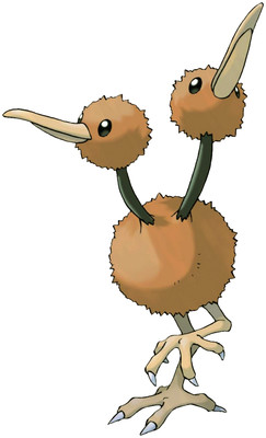 Doduo artwork by Ken Sugimori