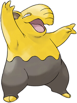 Drowzee artwork by Ken Sugimori