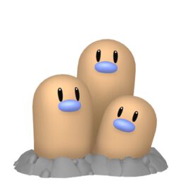 Dugtrio shiny sprite