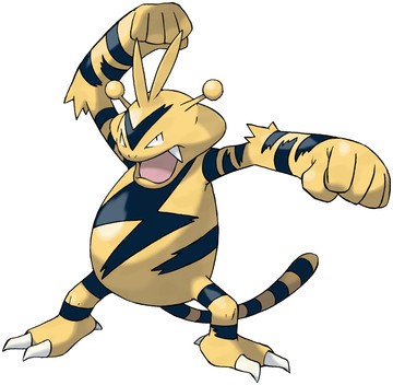 Electabuzz artwork by Ken Sugimori