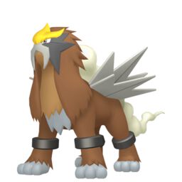 Entei shiny sprite