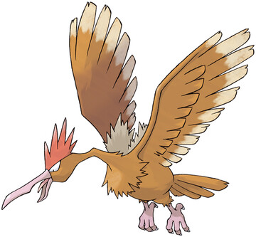 Fearow artwork by Ken Sugimori