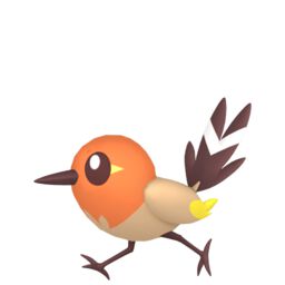 Fletchling shiny sprite