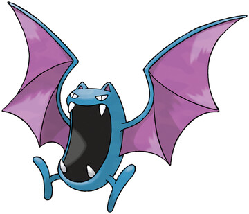 Golbat artwork by Ken Sugimori