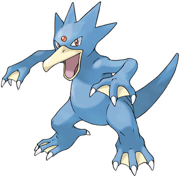 Golduck artwork by Ken Sugimori