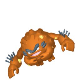 Alolan Graveler shiny sprite