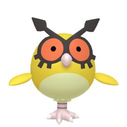 Hoothoot shiny sprite