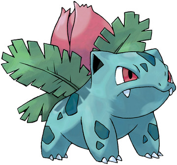 Ivysaur artwork by Ken Sugimori