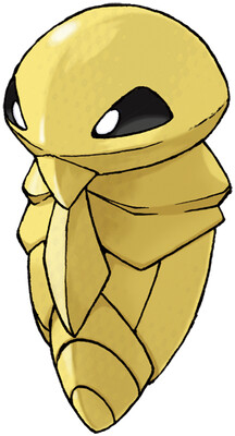 Kakuna artwork by Ken Sugimori