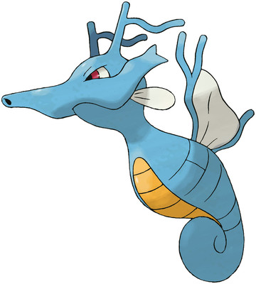 Kingdra artwork by Ken Sugimori