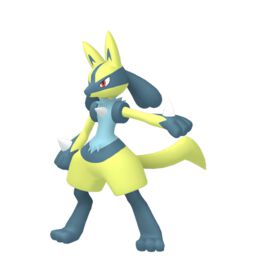 Lucario shiny sprite