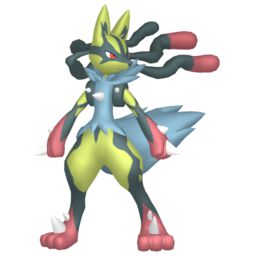 Mega Lucario shiny sprite