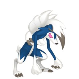 Lycanroc (Midnight Form) shiny sprite