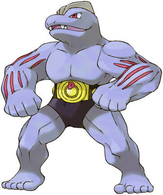 Machoke artwork by Ken Sugimori