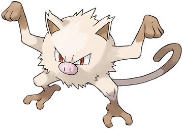 Mankey artwork by Ken Sugimori