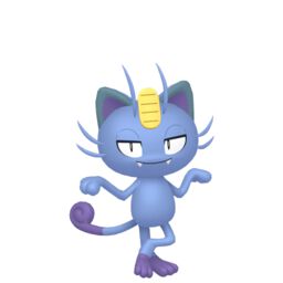 Alolan Meowth shiny sprite