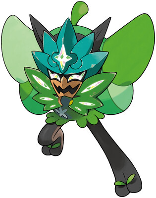 Ogerpon (Teal Mask) artwork by Ken Sugimori