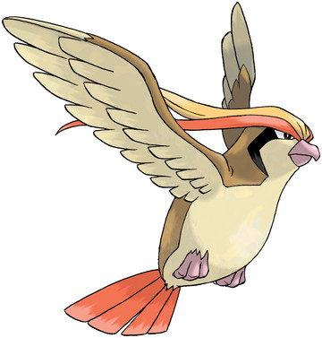 Pidgeot artwork by Ken Sugimori