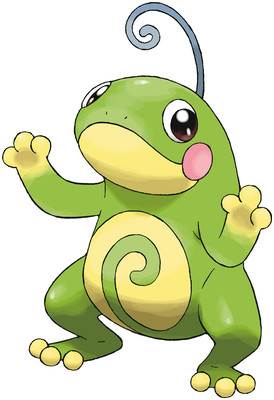 Politoed artwork by Ken Sugimori