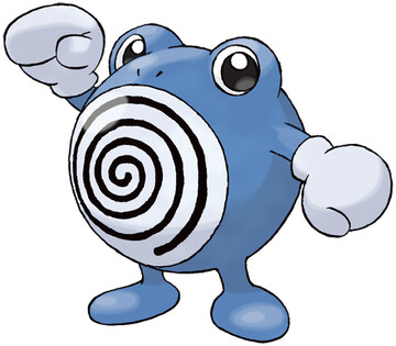 Poliwhirl artwork by Ken Sugimori