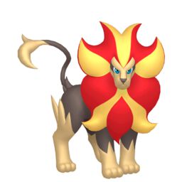 Pyroar normal sprite