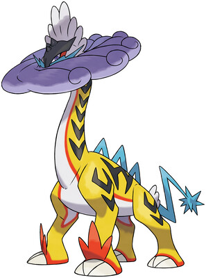 Raging Bolt artwork by Ken Sugimori