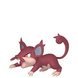 Alolan Rattata shiny sprite