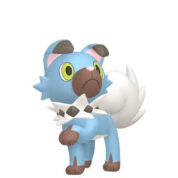 Rockruff shiny sprite