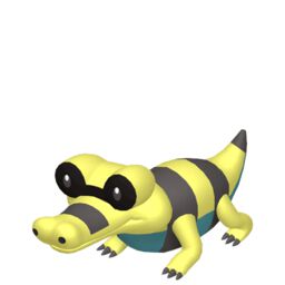 Sandile shiny sprite