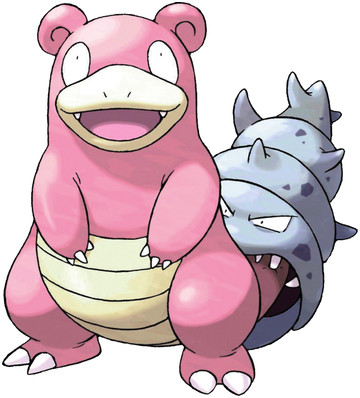 Slowbro artwork by Ken Sugimori