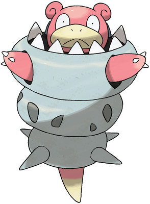 Mega Slowbro artwork by Ken Sugimori