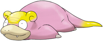 Galarian Slowpoke artwork by Ken Sugimori