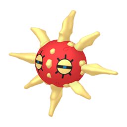 Solrock shiny sprite