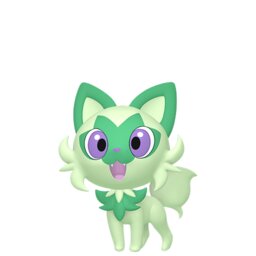 Sprigatito shiny sprite