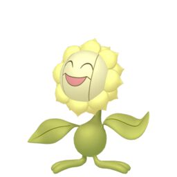 Sunflora shiny sprite