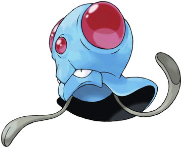 Tentacool artwork by Ken Sugimori