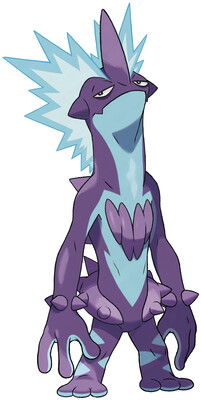 Toxtricity (Low Key Form) artwork by Ken Sugimori