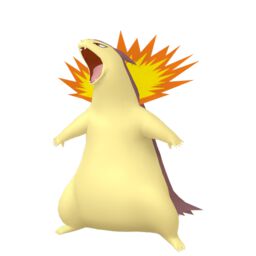 Typhlosion shiny sprite