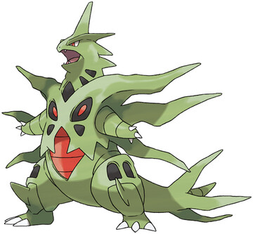 Mega Tyranitar artwork by Ken Sugimori