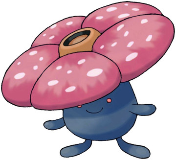 Vileplume artwork by Ken Sugimori