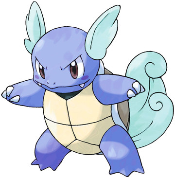 Wartortle artwork by Ken Sugimori