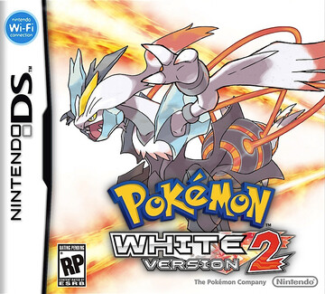 Pokemon White 2 box art featuring White Kyurem