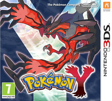 Pokemon Y box art featuring Yveltal