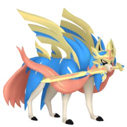 Zacian (Crowned Sword) normal sprite